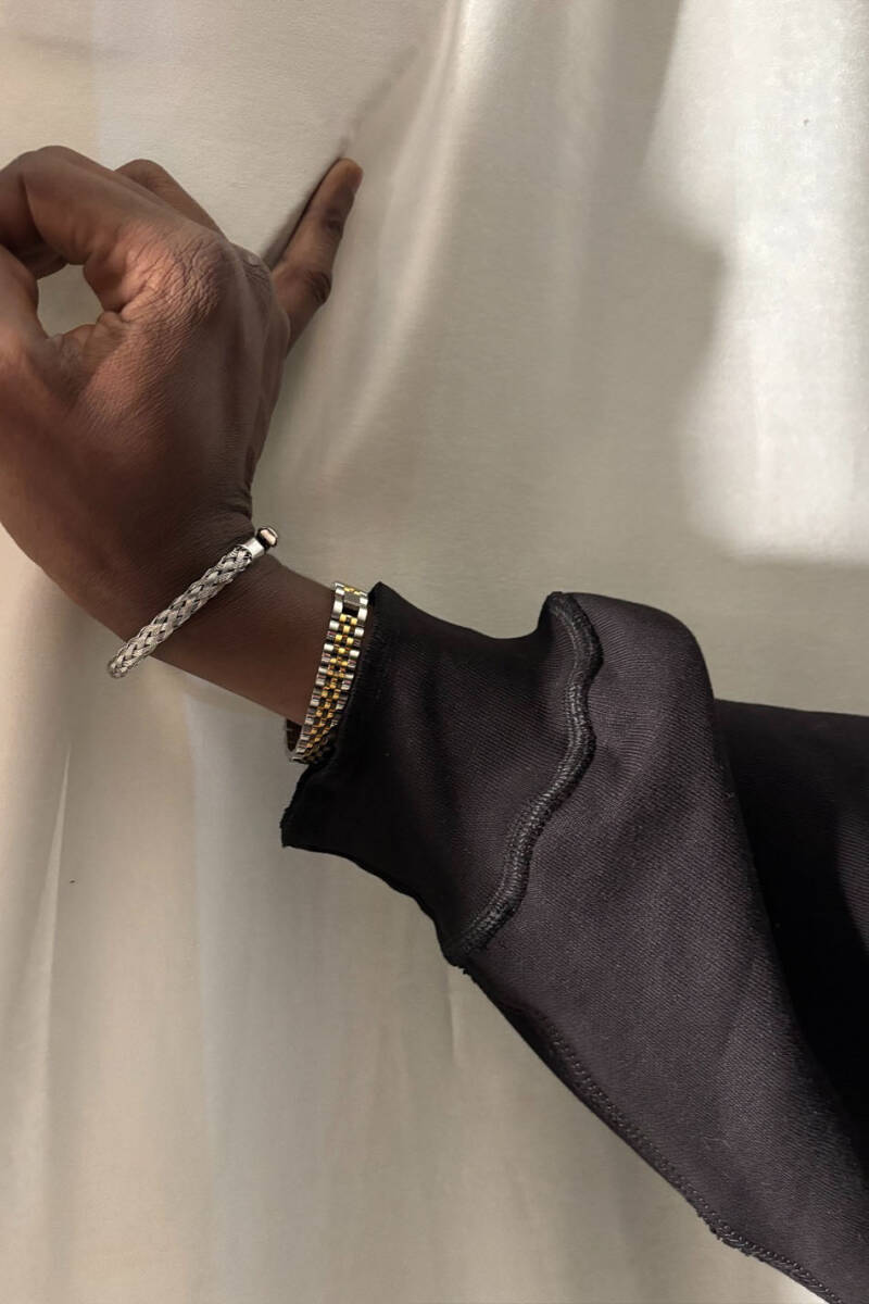 Extra Oversize Siyah Heavyweight Sweatshirt - 6