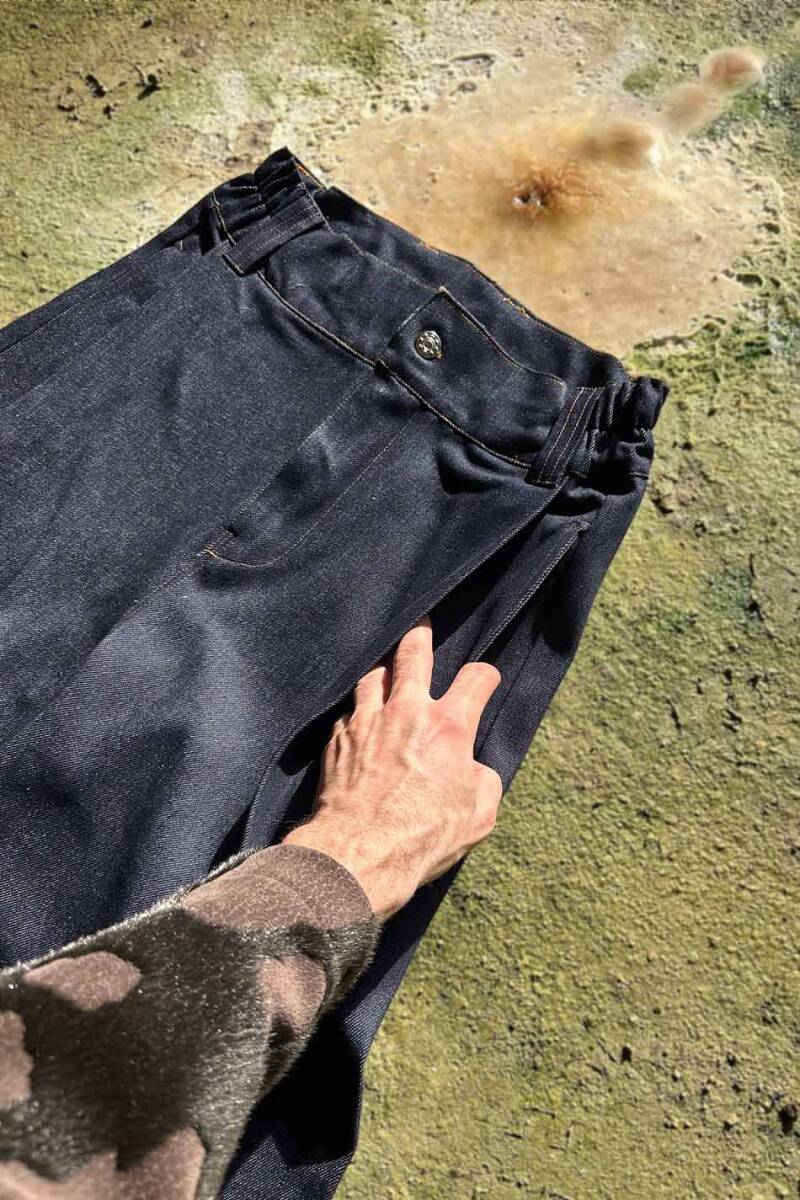  Fenna V1 Raw Denim Pantolon - 4