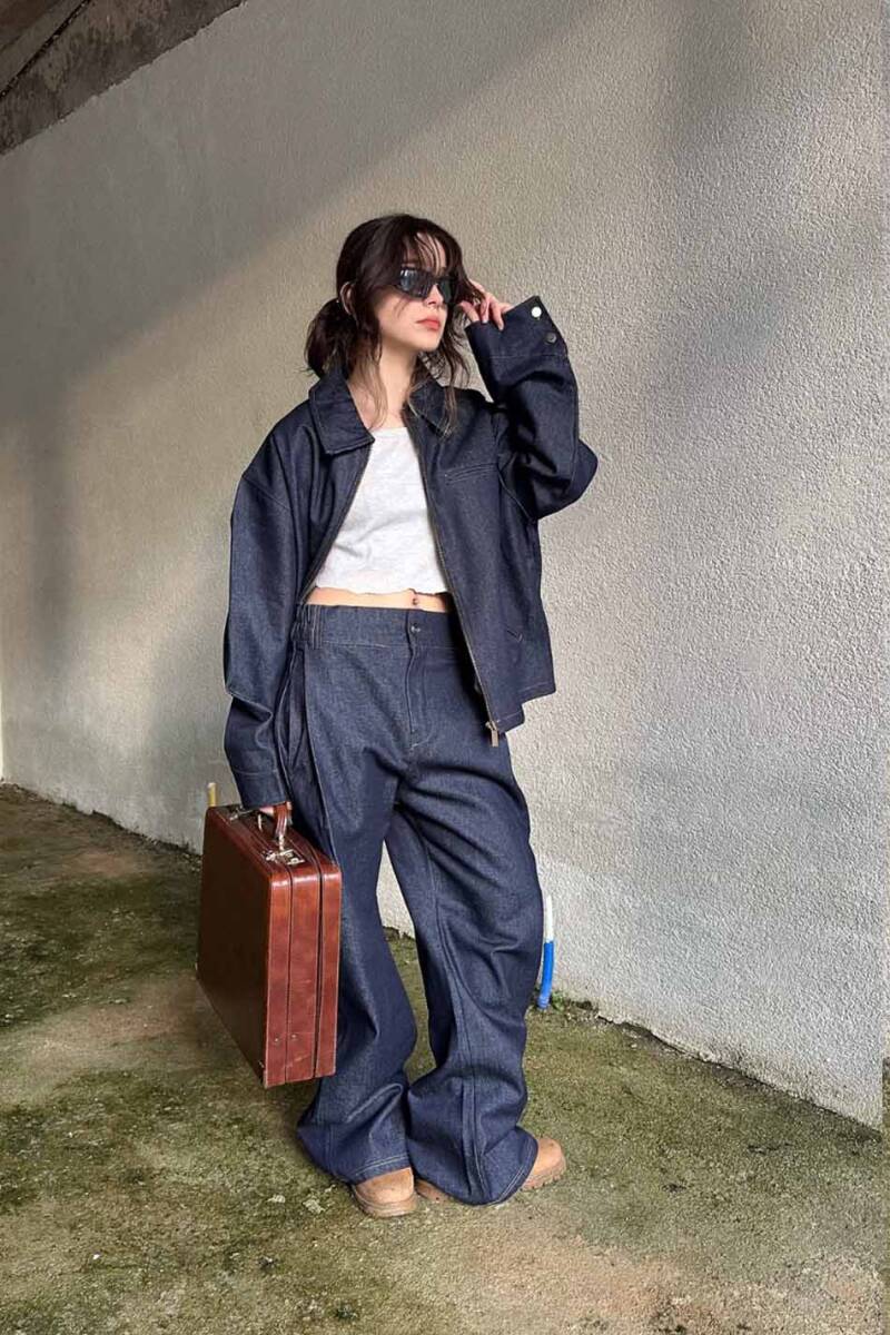  Fenna V1 Raw Denim Pantolon - 10