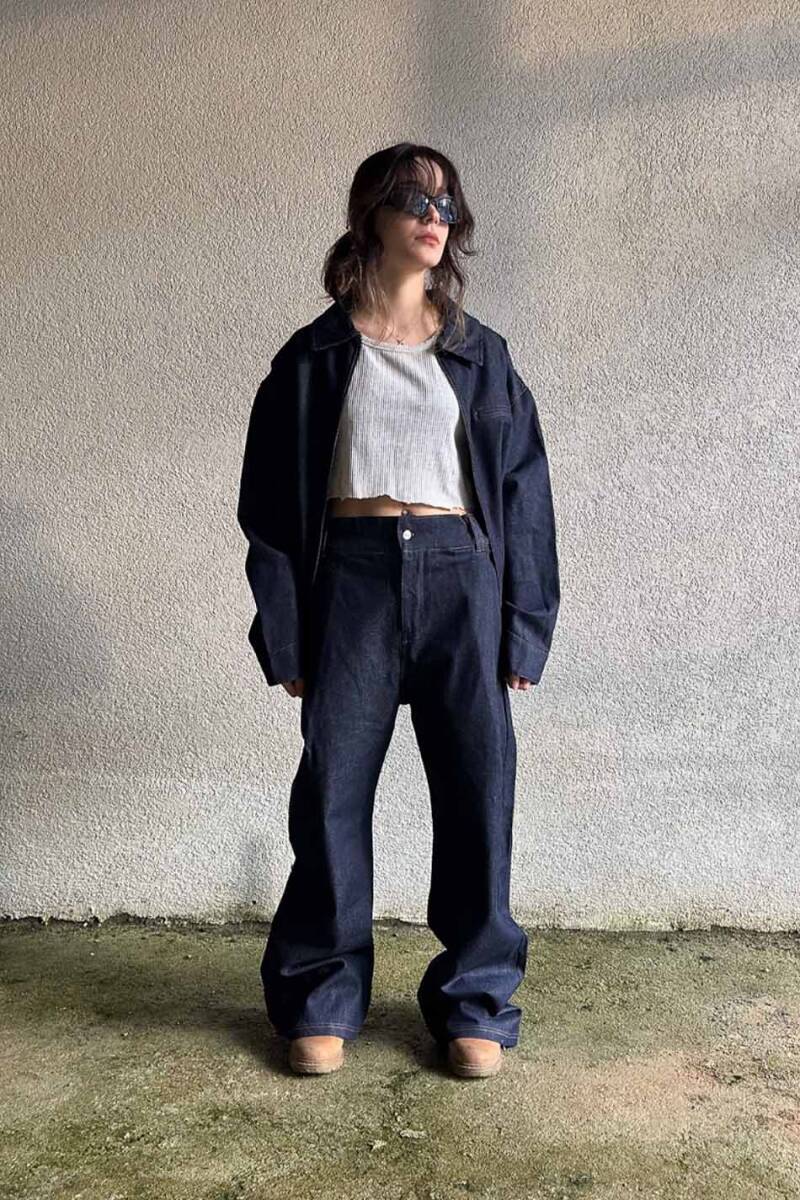  Fenna V1 Raw Denim Pantolon - 11