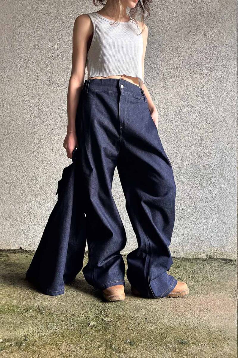  Fenna V1 Raw Denim Pantolon - 8