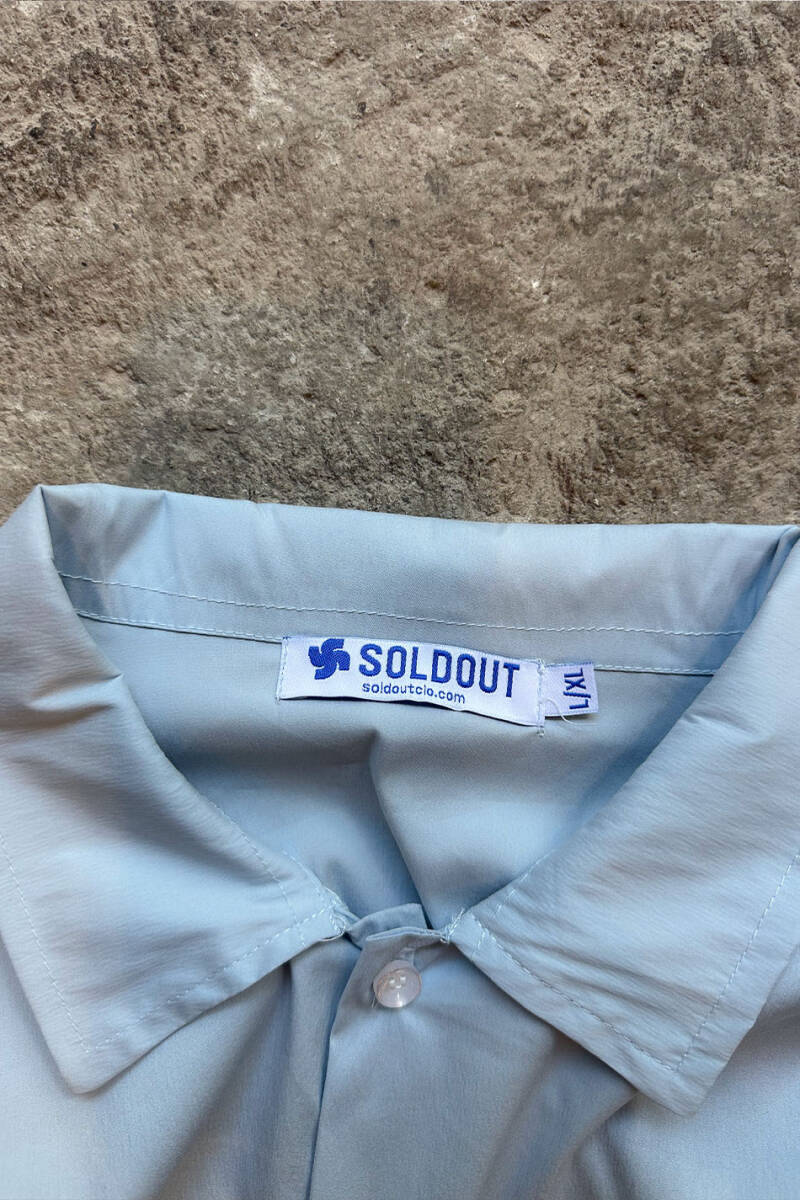 FIND IT Bebek Mavisi Oversize Gömlek - 3