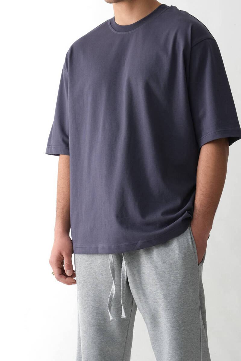 Freelancers Antrasit Oversize Tişört - 5