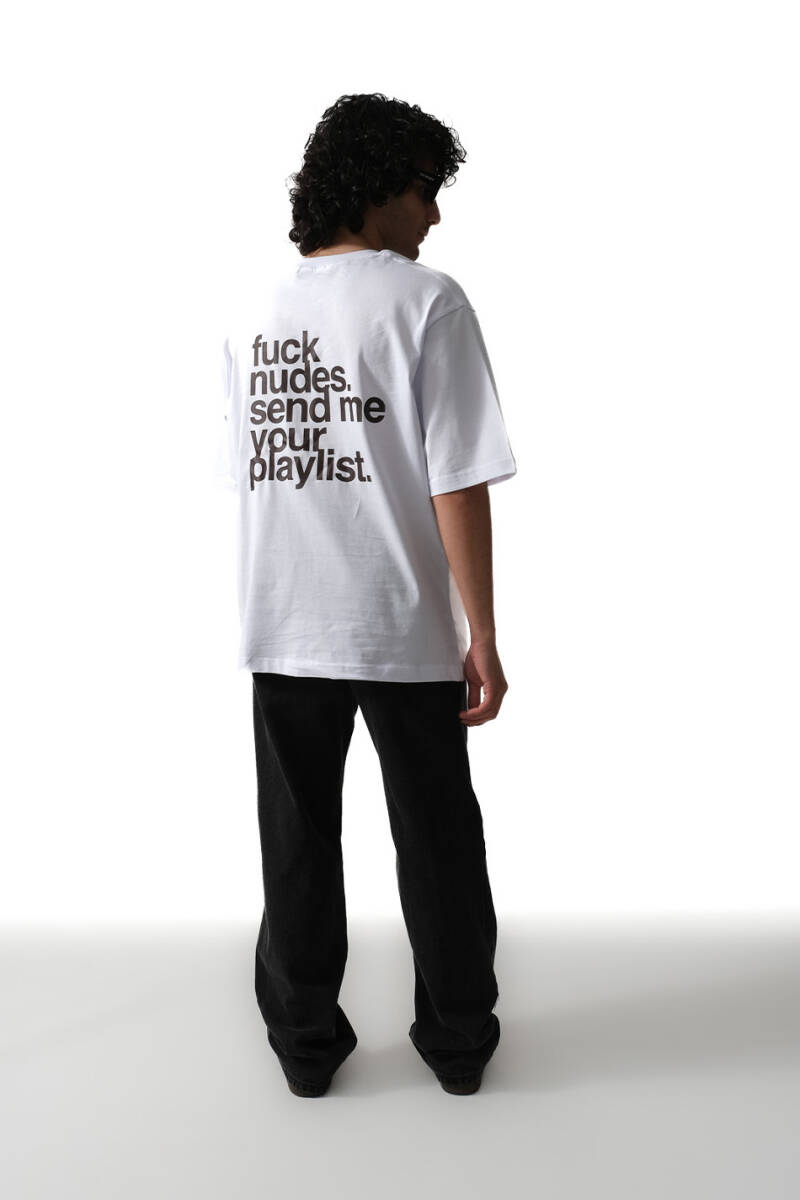 Fuck Nudes Oversize Tişört - 2