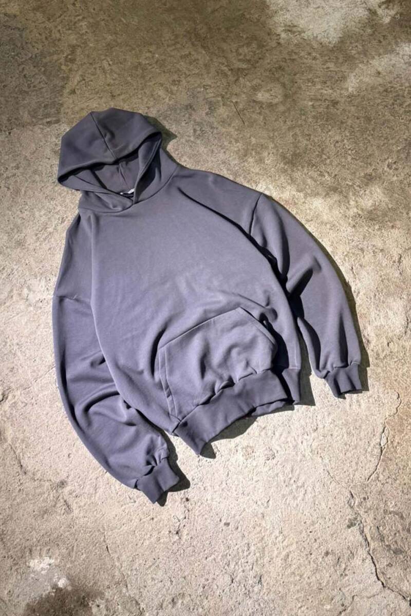 Füme Heavyweight Oversize Boxy Fit Hoodie - 3