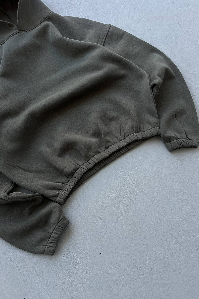 Füme Oversize Boxy Fit Hoodie - 3