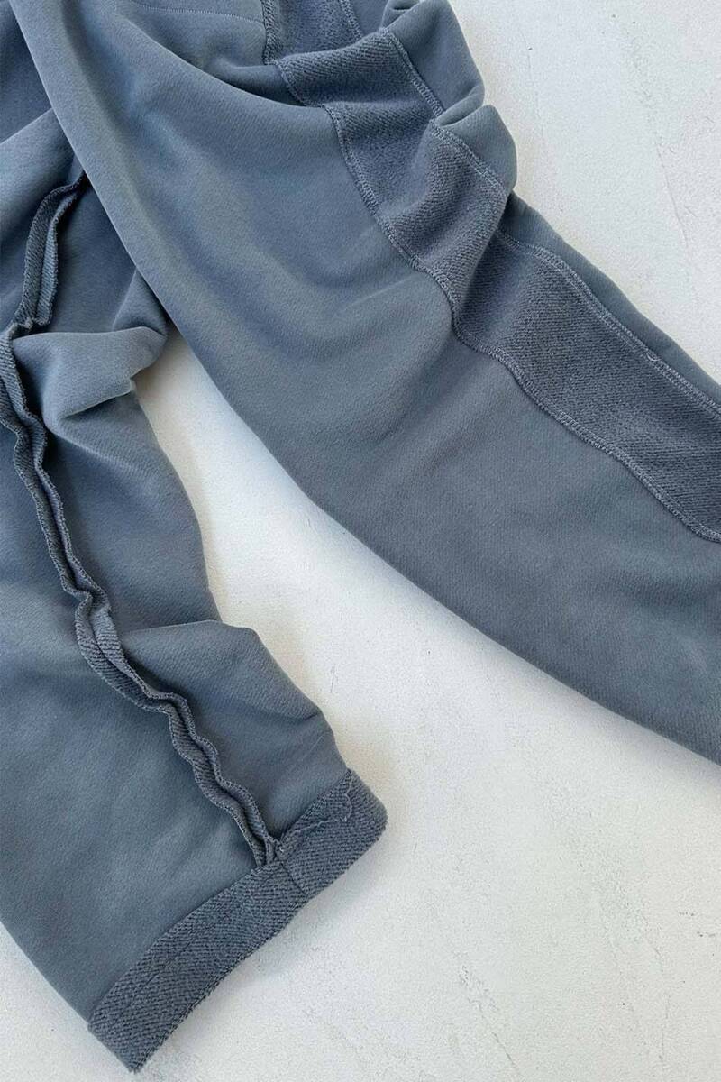Füme Ters Kumaş Detaylı Baggy Eşofman - 6