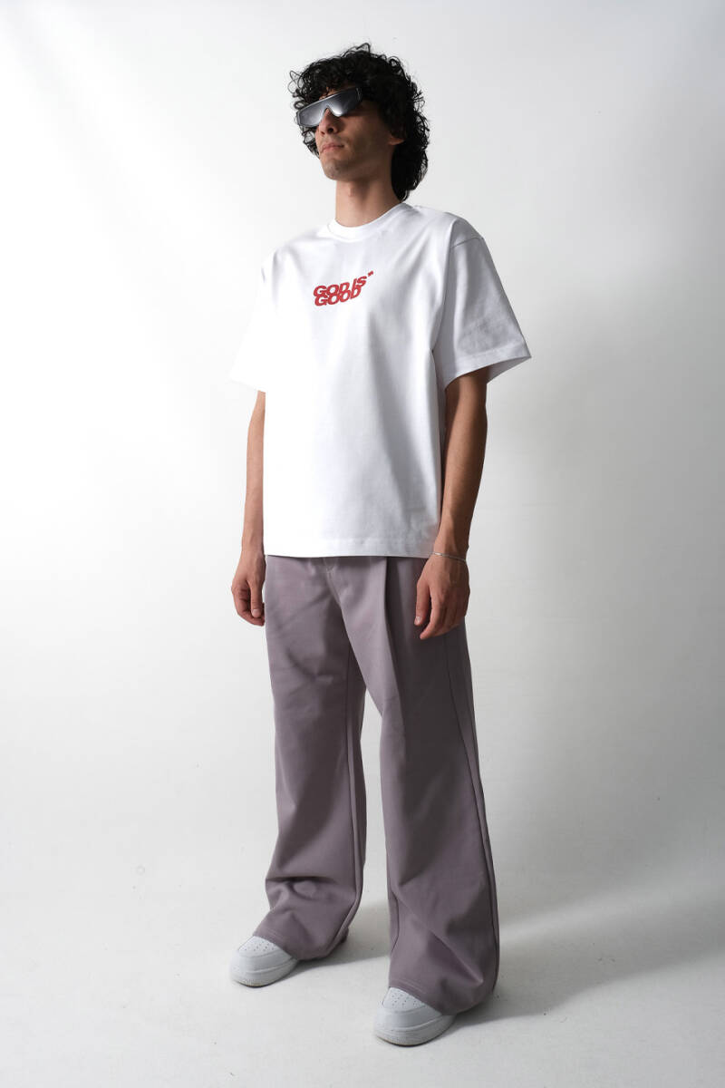 God is Good Heavyweight Oversize Tişört - 2