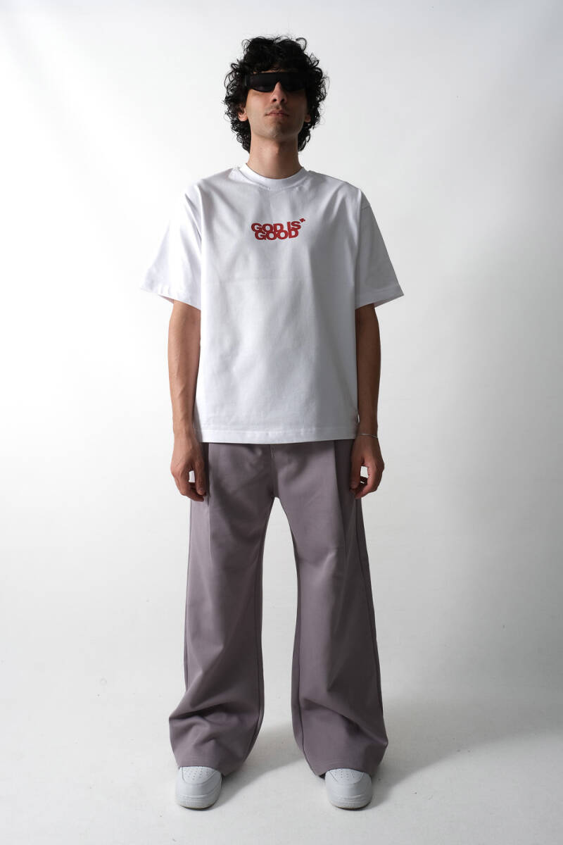 God is Good Heavyweight Oversize Tişört - 3