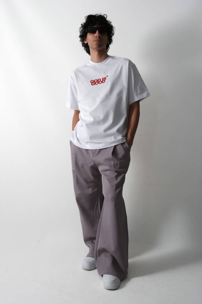 God is Good Heavyweight Oversize Tişört - 7