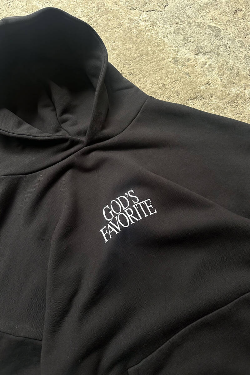 God's Favorite Heavyweight (550GSM) Oversize Boxy Fit Hoodie - SOLDOUT (1)