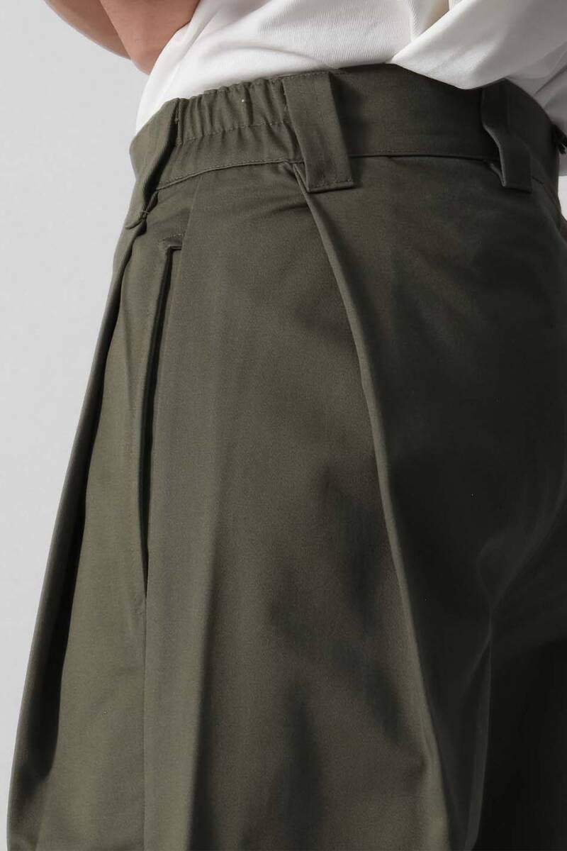 Çift Pileli Baggy Pantolon - 7