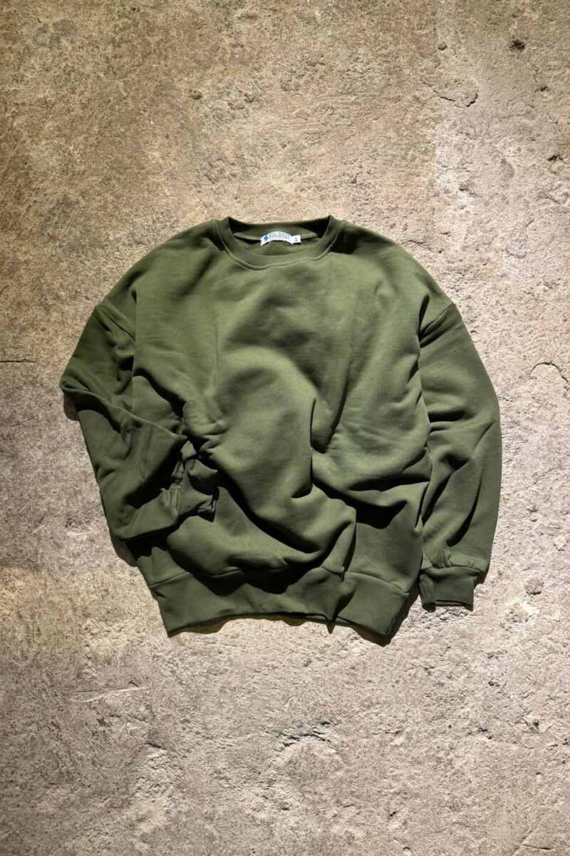 Haki Extra Oversize Boxy Fit Sweatshirt - SOLDOUT