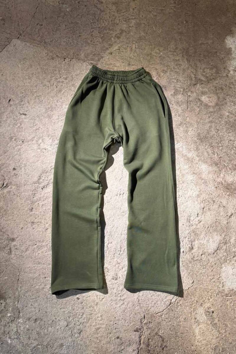 Haki Yeşil Heavyweight (450GSM) Baggy Eşofman - SOLDOUT