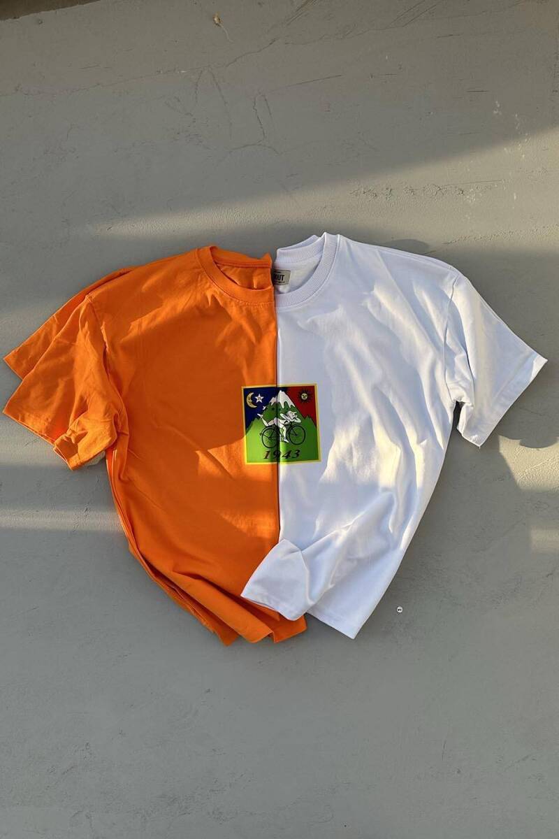 Hoffman Baskılı Oversize Tişört - 5