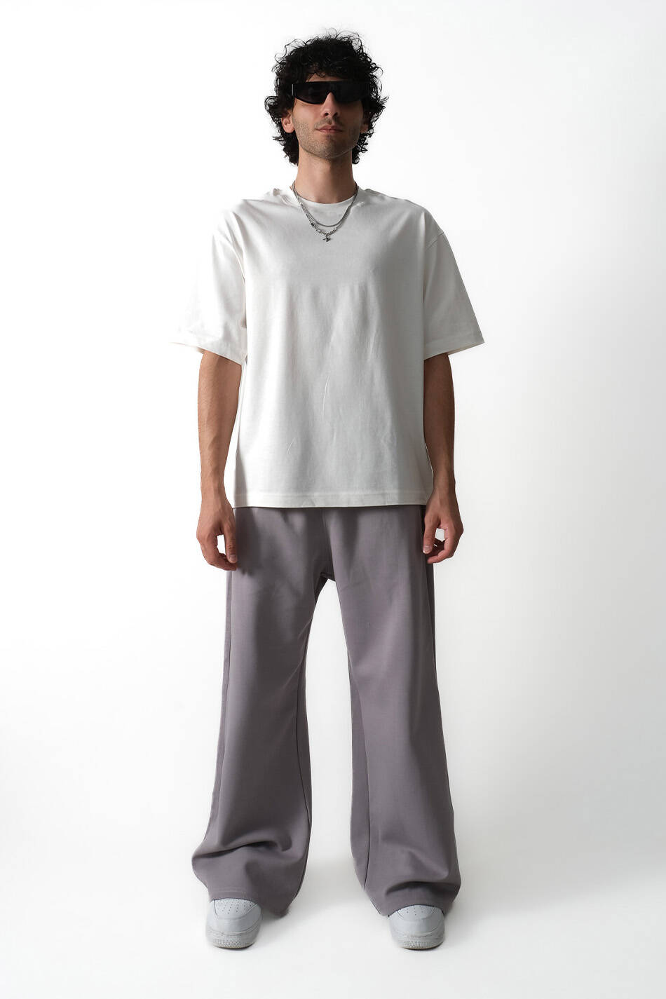 Jesus Baskılı Oversize Tişört - 5