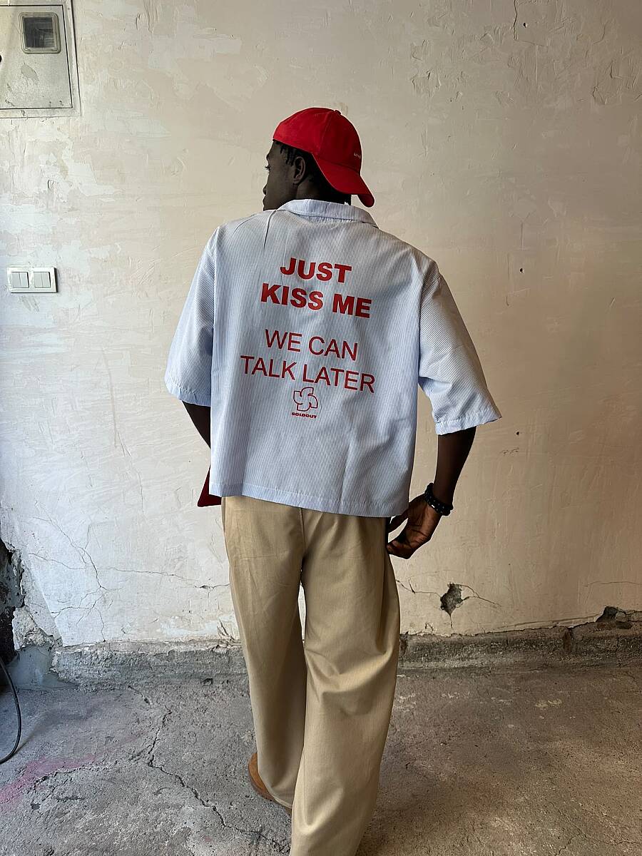 Just Kiss Me Boxy Fit Gömlek - SOLDOUT
