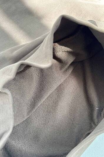 Kahve 500 GSM Fabric Washed Boxy Fit Hoodie - 4