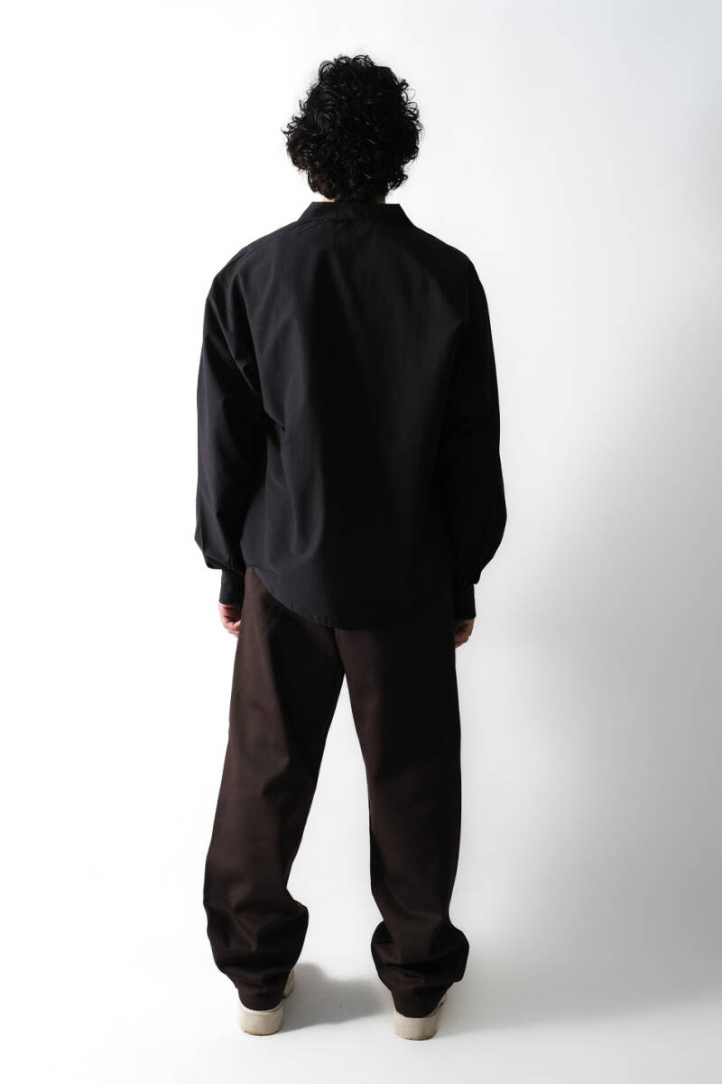 Kahverengi Yüksek Bel Baggy Pantolon - 5
