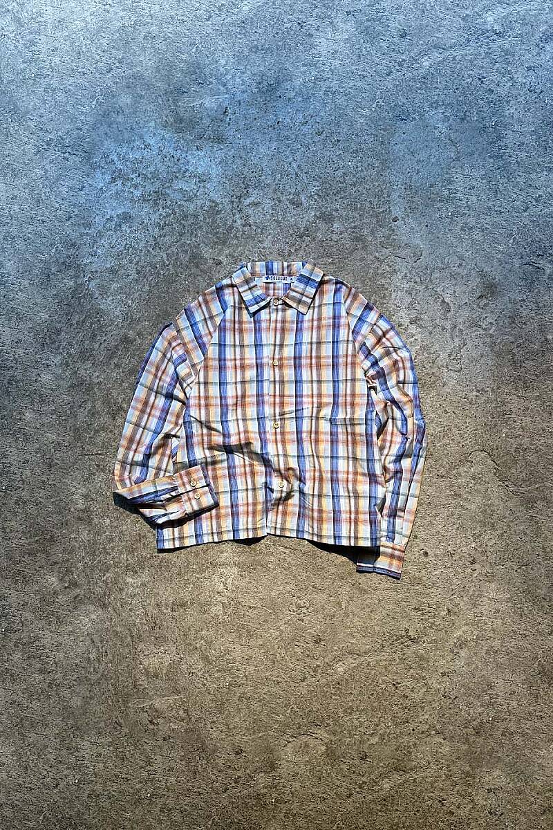 Karışık Renkli Çizgili - Ekose Oversize Gömlek - SOLDOUT