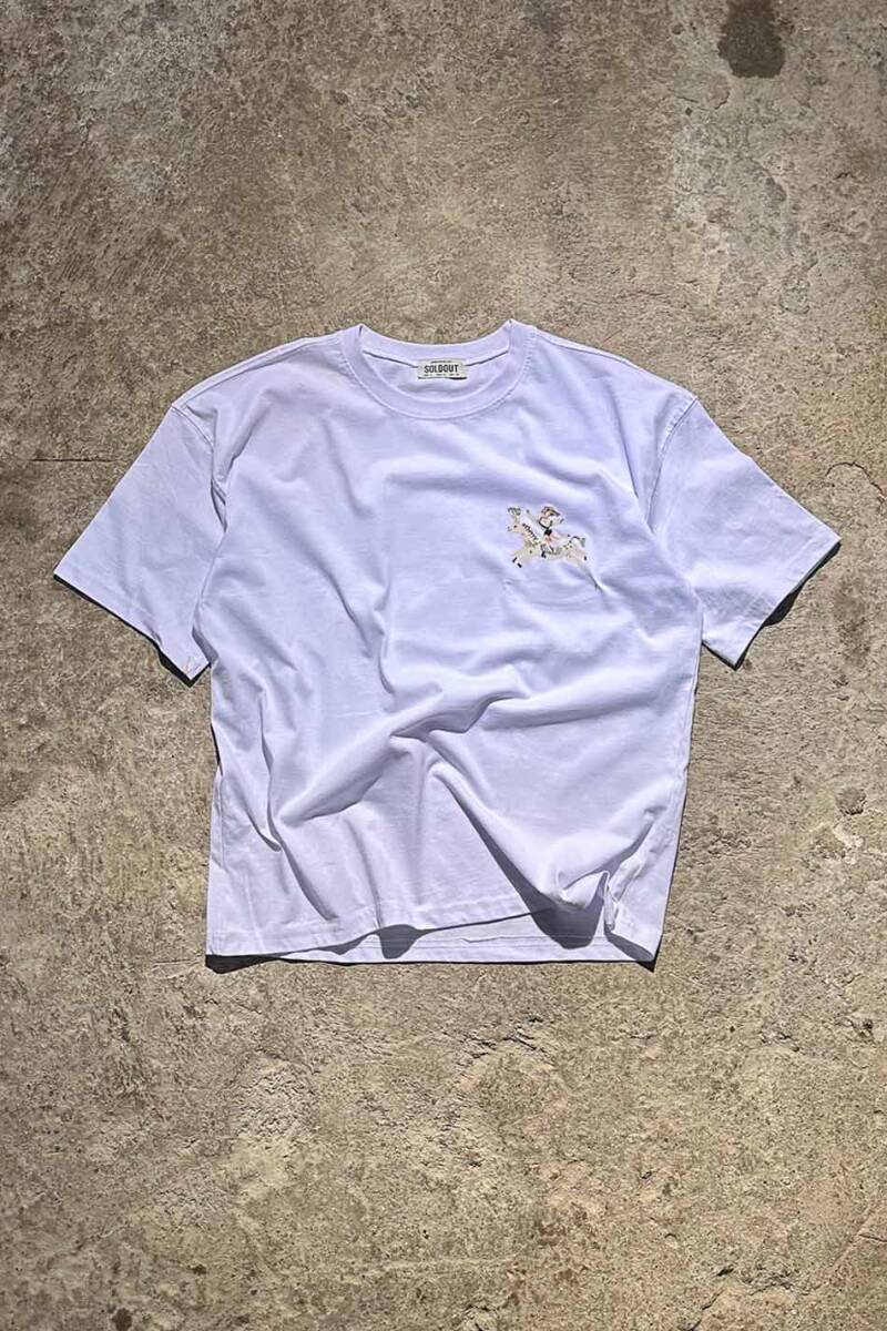 Kid Baskılı Oversize Tişört - 5
