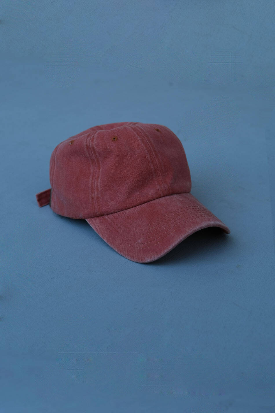 Kırmızı Asit Yıkamalı Şapka - SOLDOUT