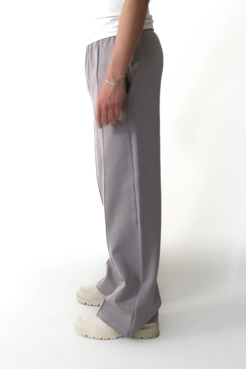 Kül Grisi Essential Çimalı Double Face Baggy Eşofman - 3
