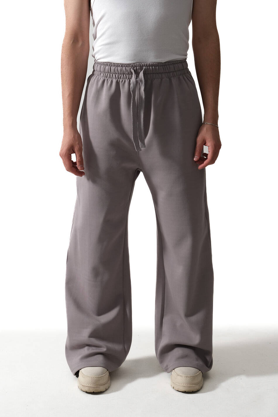 Kül Grisi Essential Double Face Baggy Eşofman - SOLDOUT