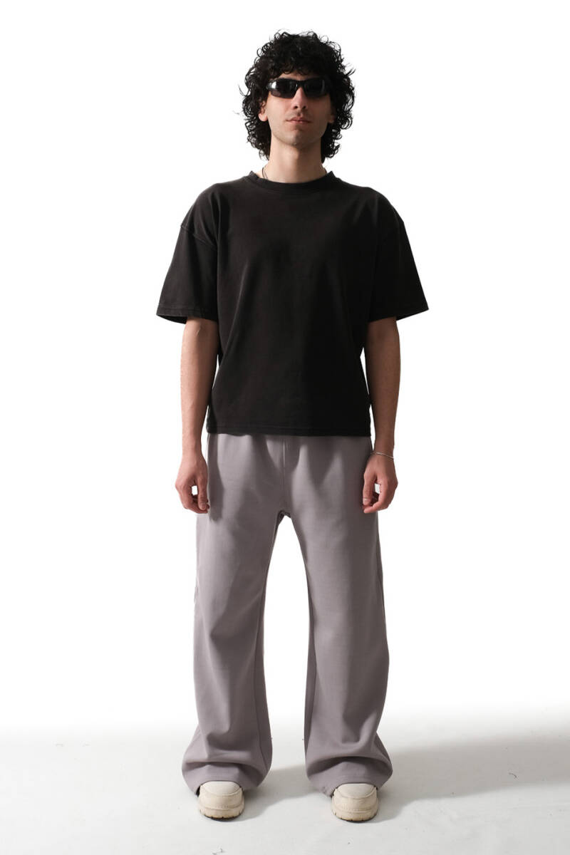 Kül Grisi Essential Double Face Baggy Eşofman - 2