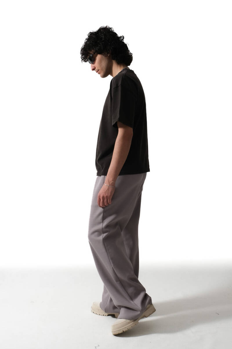 Kül Grisi Essential Double Face Baggy Eşofman - 4