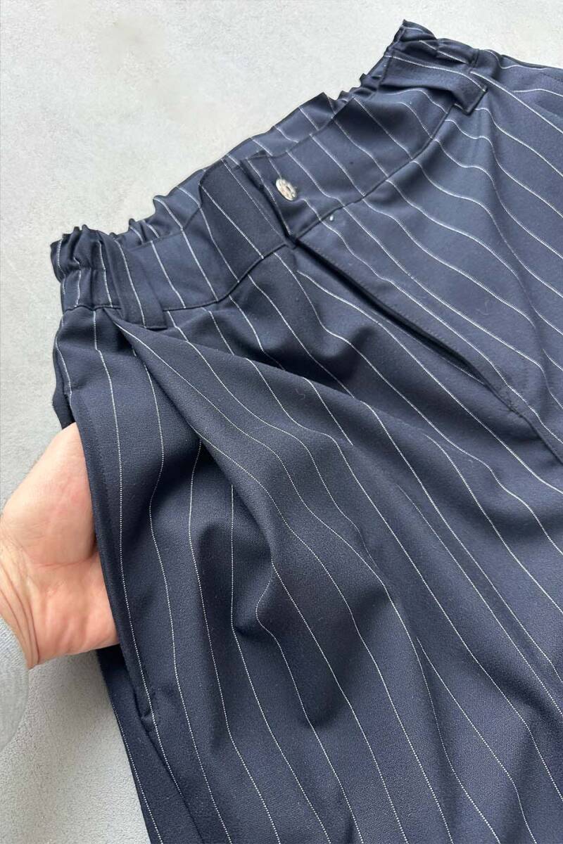 Lacivert Çizgili Fenna V1 Pantolon - SOLDOUT (1)