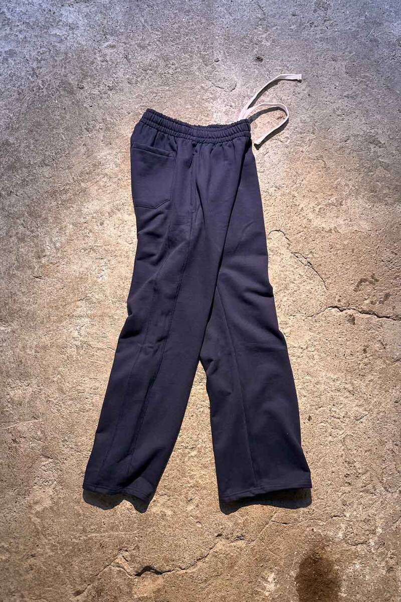 Lacivert Çift Dikiş Detaylı Heavyweight (450GSM) Baggy Eşofman - 3