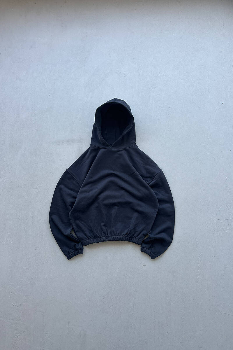 Lacivert Heavyweight (450GSM) Oversize Boxy Fit Hoodie - SOLDOUT