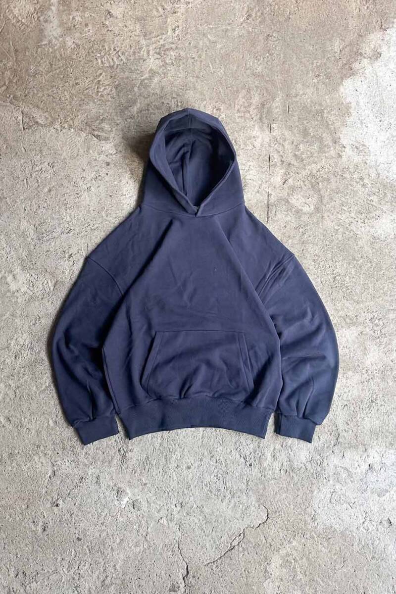 Lacivert Heavyweight (450GSM) Oversize Boxy Fit Hoodie 