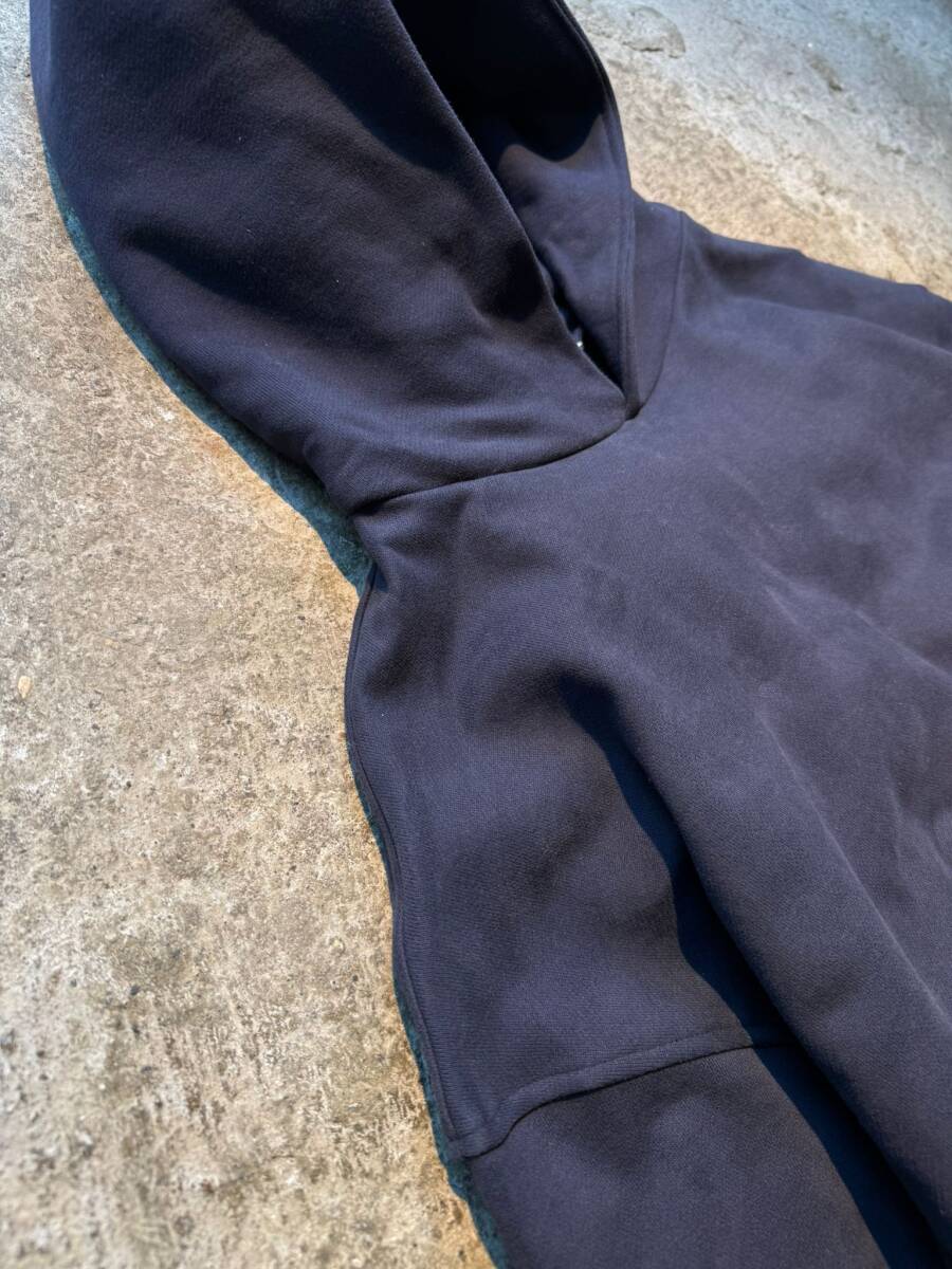 Lacivert Heavyweight (450GSM) Oversize Boxy Fit Hoodie - 2