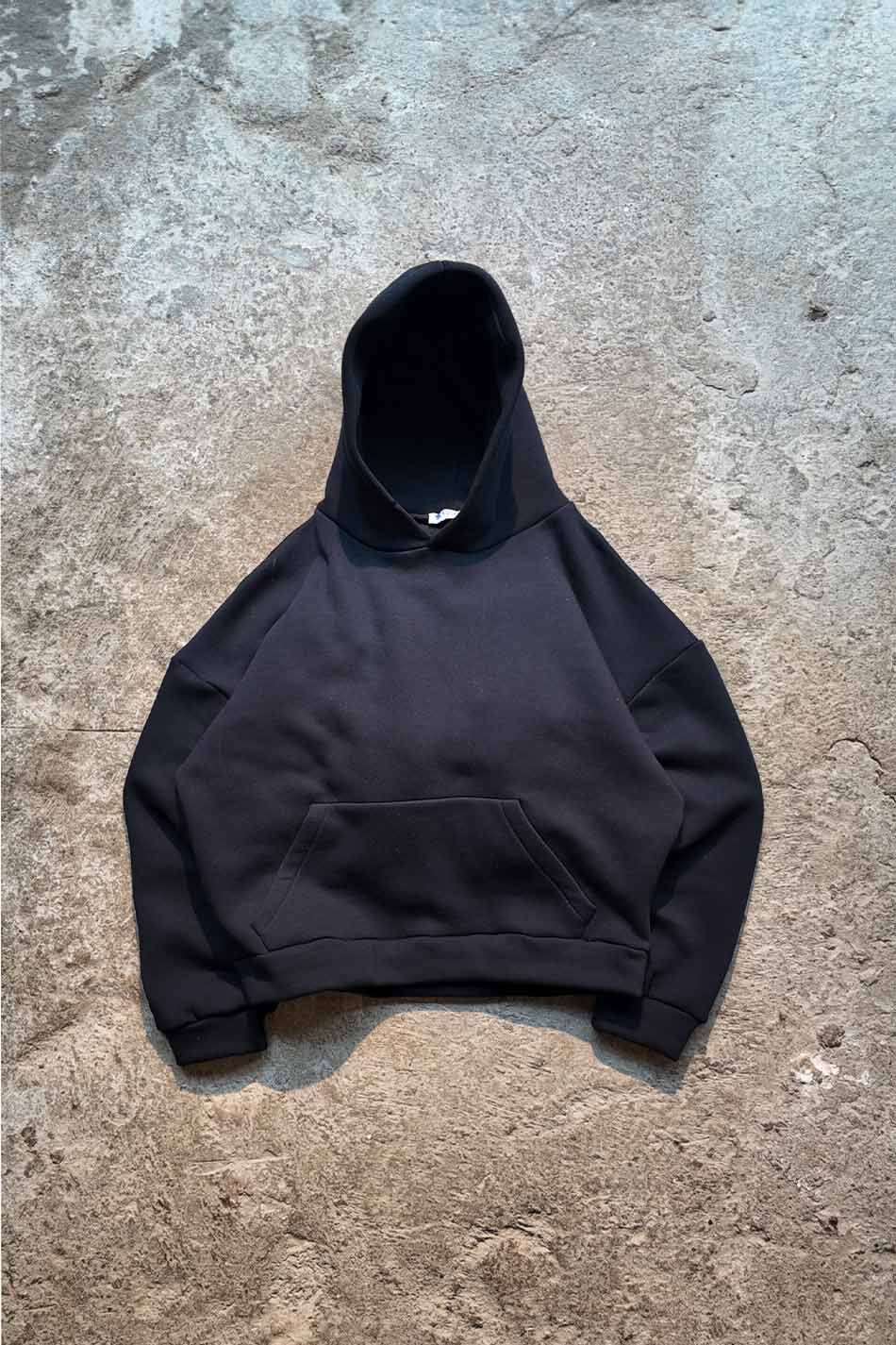 Lacivert Oversize Boxy Fit Hoodie - SOLDOUT