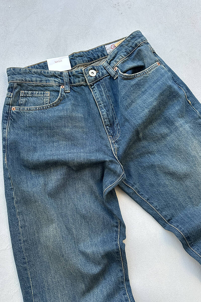 Lacivert Regular Fit Jean - SOLDOUT (1)