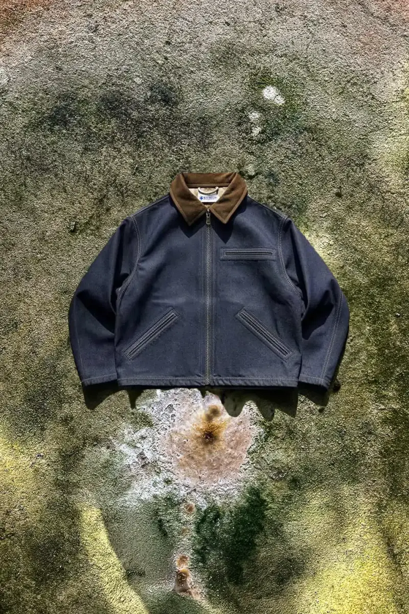 Raw Denim Workwear Boxy Fit Ceket 