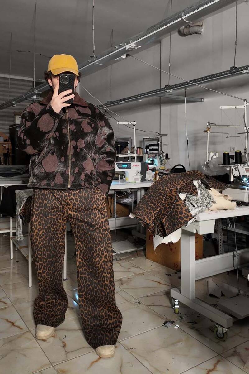 Leopar Desenli Fenna V1 Pantolon - SOLDOUT (1)