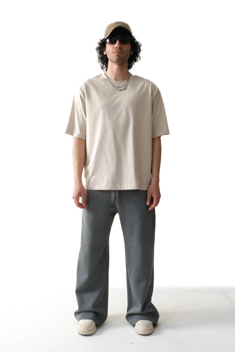 Little Beth's Bej Oversize Tişört - 5