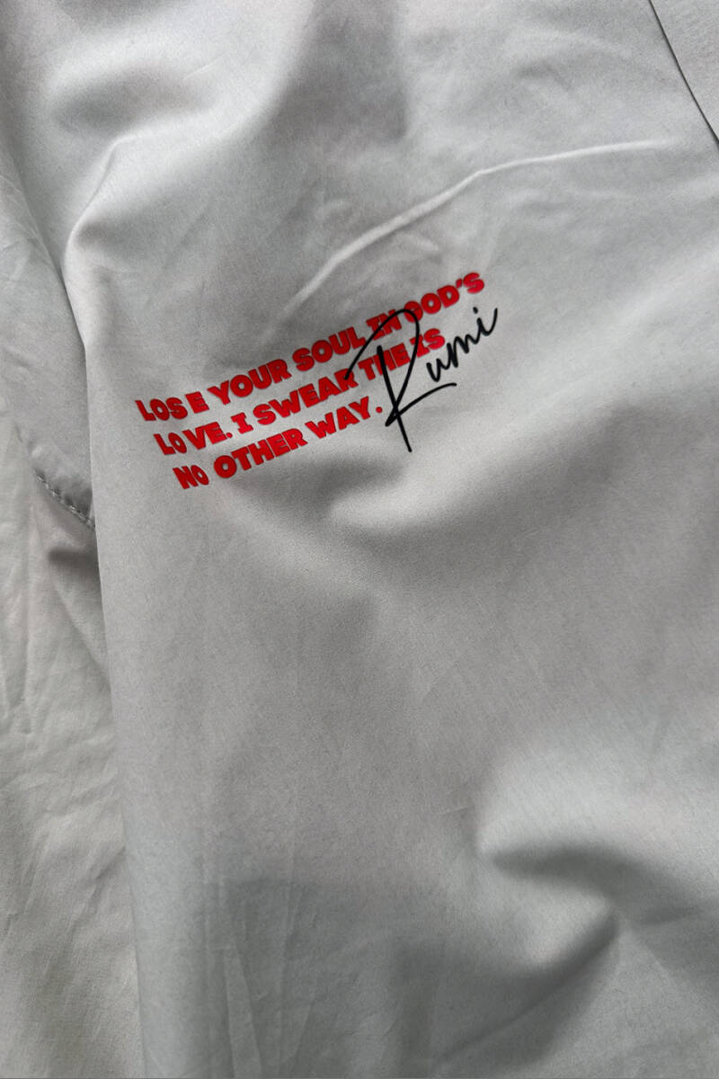 Lose Your Soul Mint Gri Oversize Gömlek - SOLDOUT (1)