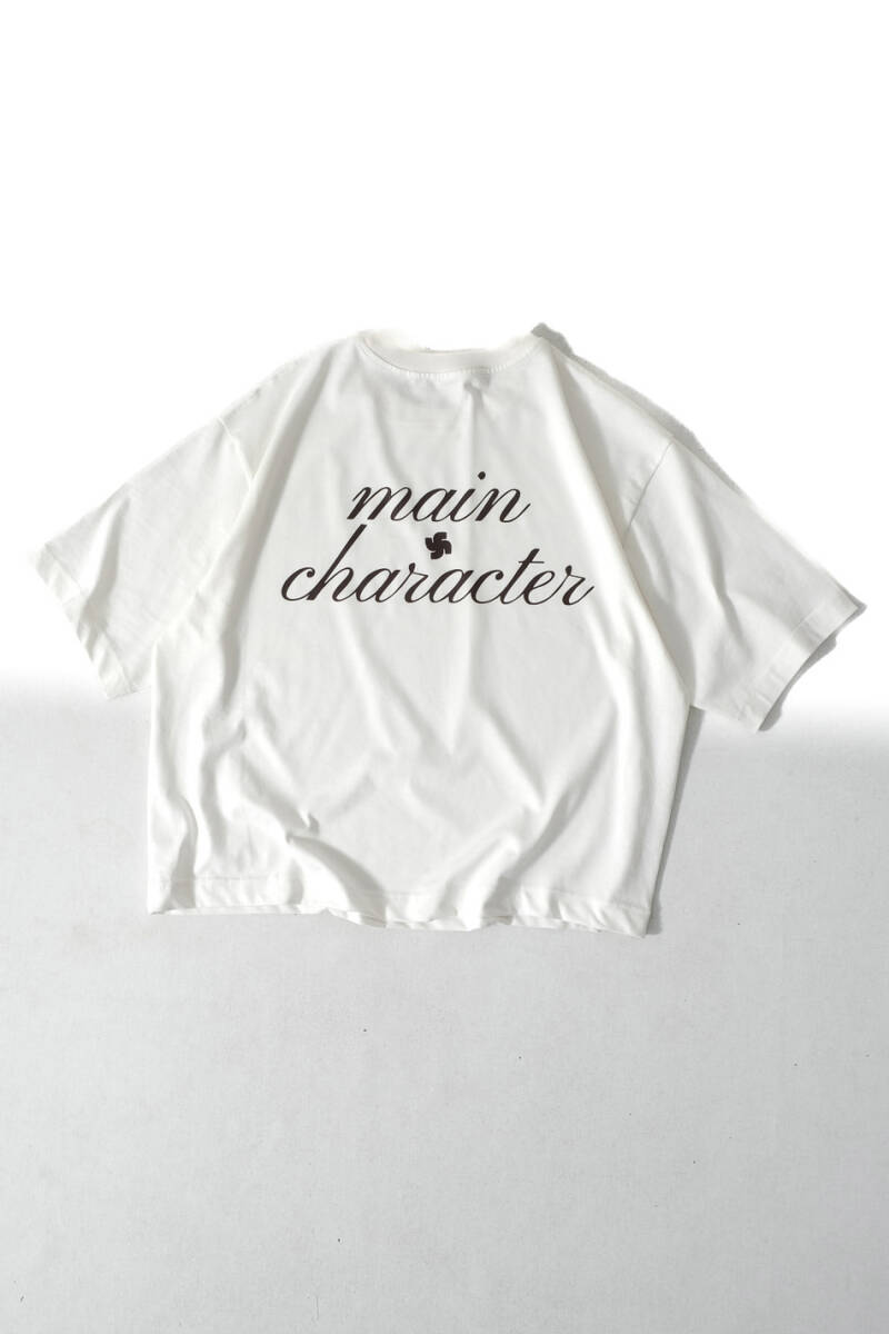 Main Character Boxy Fit Crop Tişört - SOLDOUT