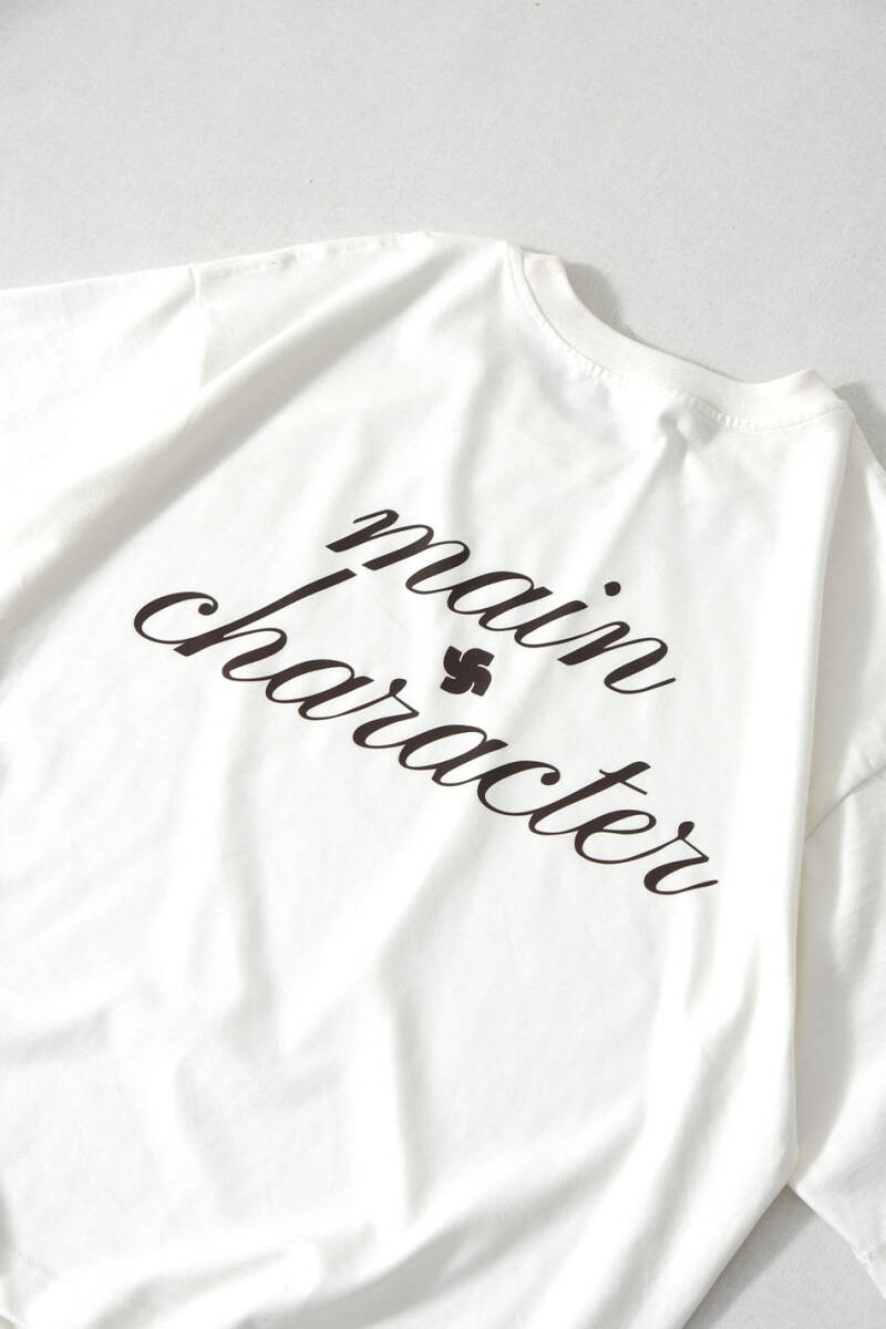 Main Character Boxy Fit Crop Tişört - 9