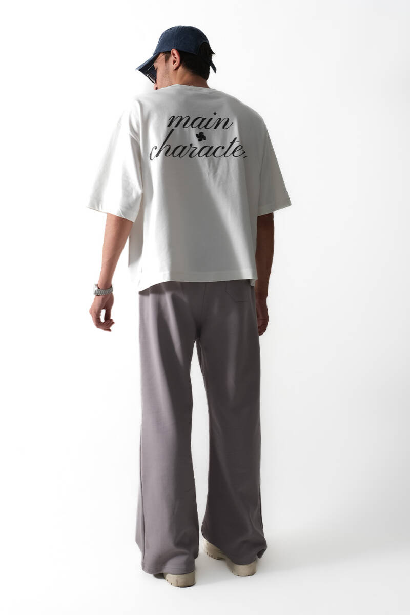 Main Character Boxy Fit Crop Tişört - 3