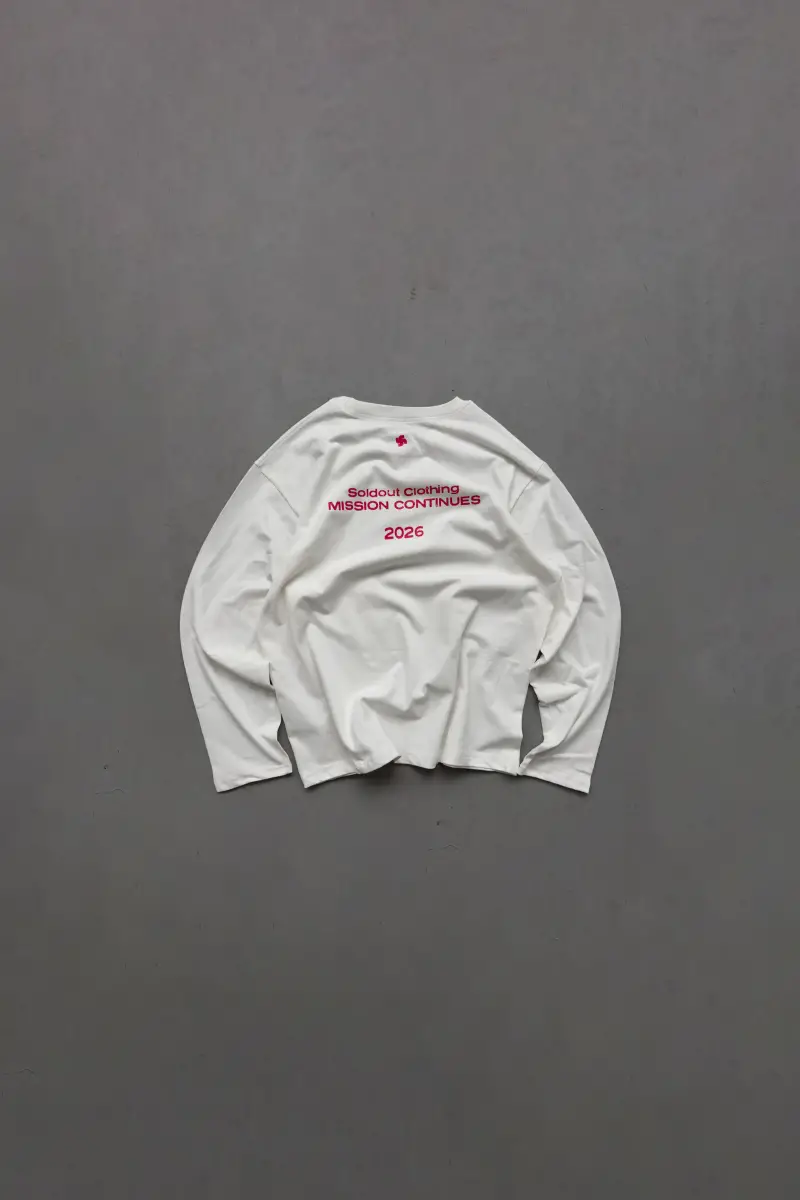 Mission Continues Ekru Long Sleeve Tee - 1