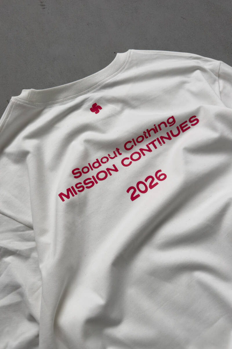 Mission Continues Ekru Long Sleeve Tee - SOLDOUT (1)