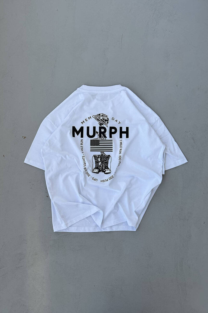 Murph Baskılı Oversize Tişört - SOLDOUT