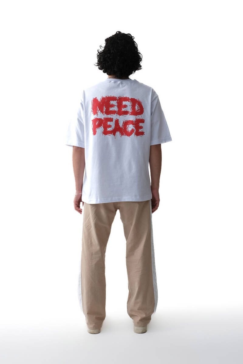 Need Peace Oversize Tişört - 3