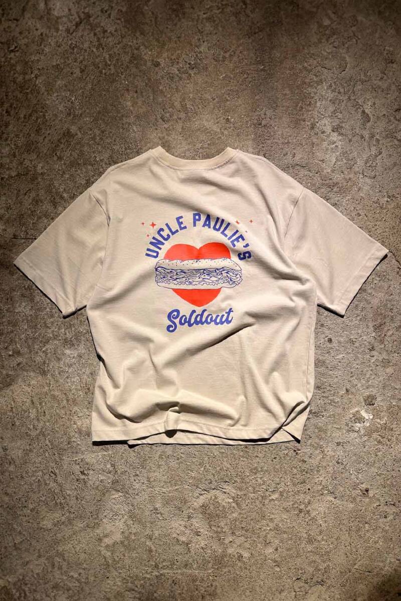 Paulie Bej Oversize Tişört - SOLDOUT