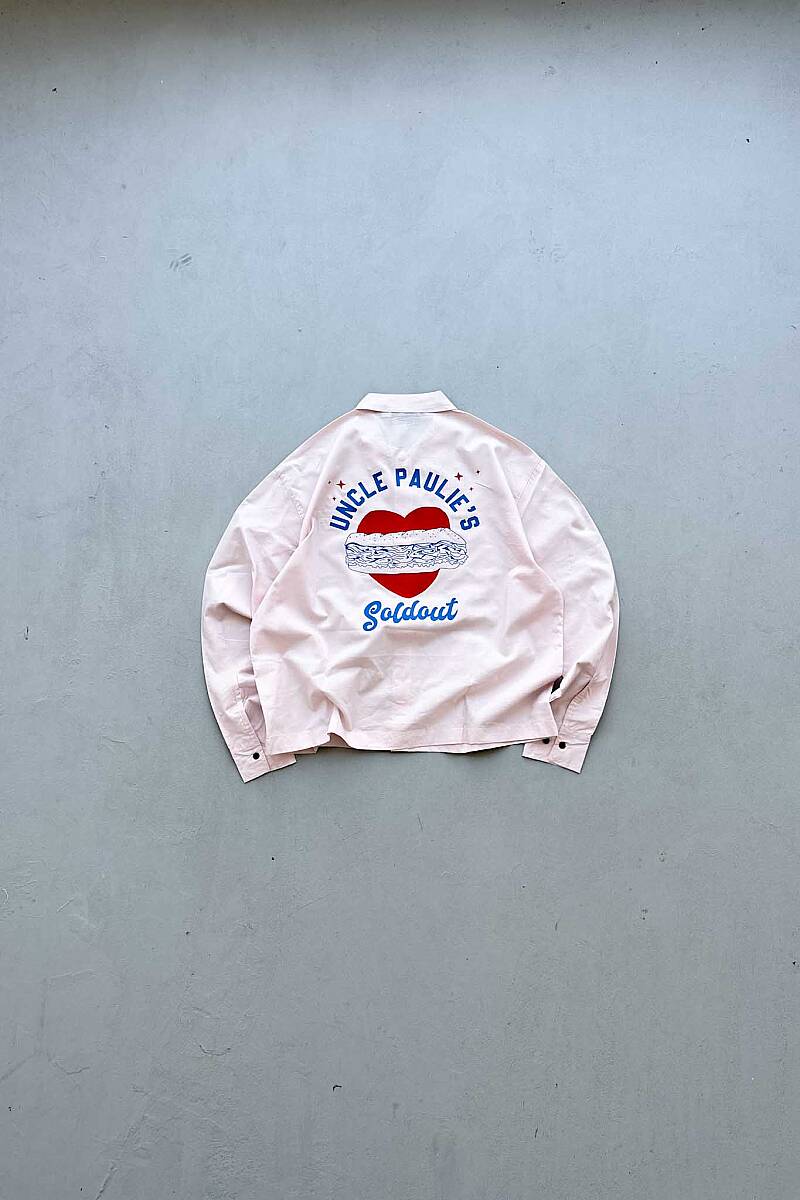 Paulie Pembe Boxy Fit Gömlek - SOLDOUT